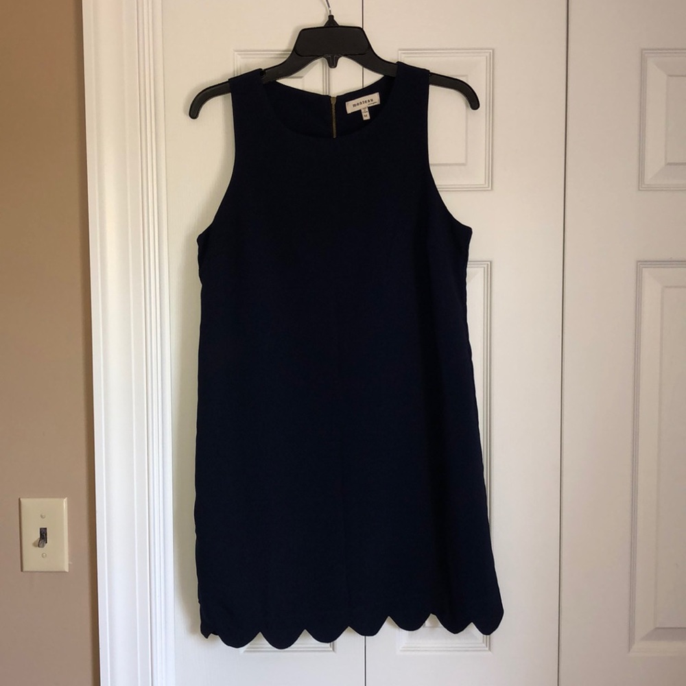 Scalloped cocktail dress